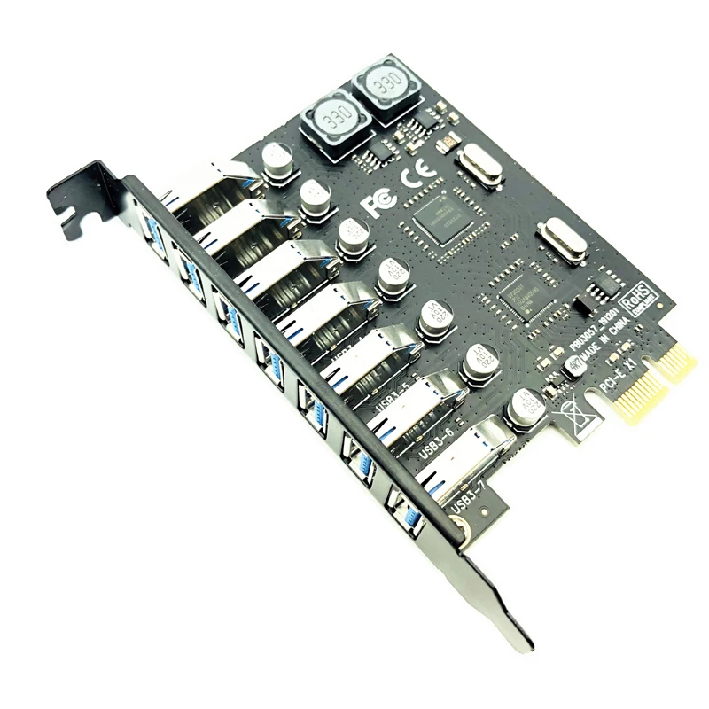 usb 30 адаптер расширения pci e 7 порто