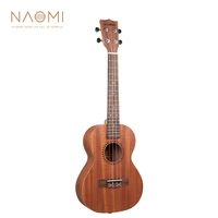naomi 23 inch ukulele sapele topboard rosewood fretboard bridge nylon strings ukelele musical instrument for beginners kids