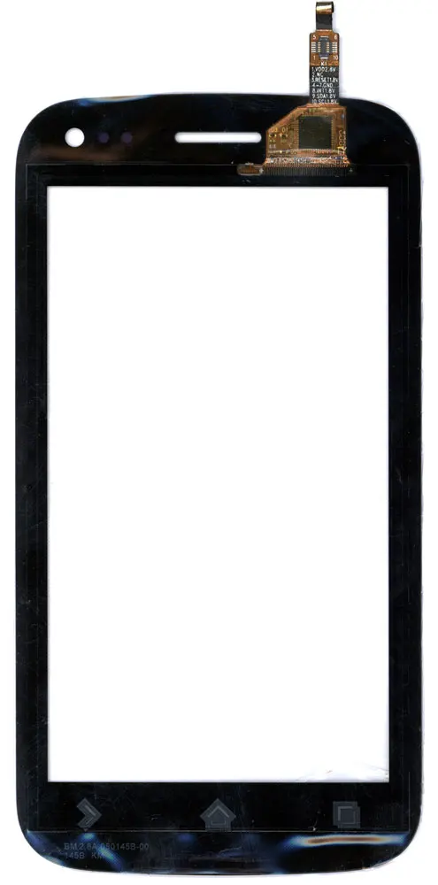 Touch glass (touchscreen) for smart phone fly iq450 Quattro Horizon 2 Black | Mobile Phone LCD Screens