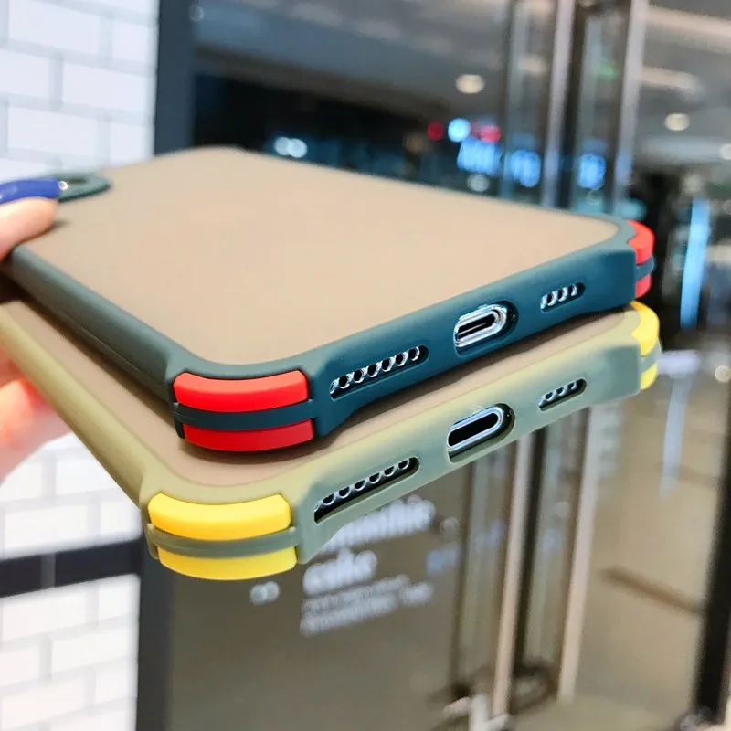 Защитный чехол для телефона с камерой iPhone 12 Pro противоударный Mini 11 Xs Max XR X 8 7 6 6S PIus SE