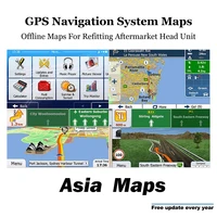 offline car gps navigation system map wince android apk application asian countries china south korea japan laos thailand