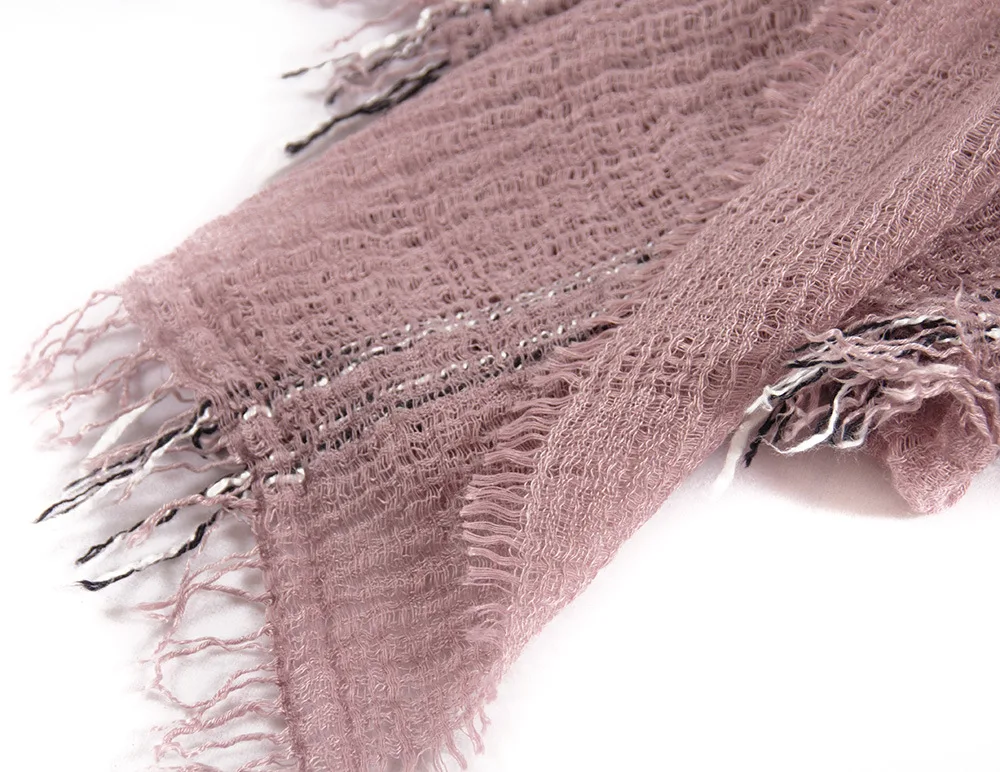 New Winter Scarf Cotton And Linen Solider Color Long women's Scarves Shawl Fashion Men 2021 Japanese Style |