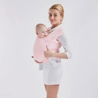 multifunctional newborn infant sling wrap baby stretchy carrier backpack front holding shoulder belt x shaped