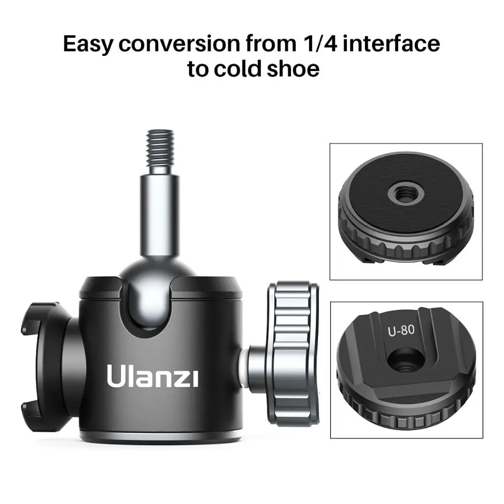 Головка штатива Ulanzi Arca швейцарская тарелка шаровая для холодного башмака
