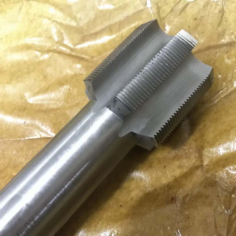 Free shipping 1PC HSS6542 made machine tap left hand M50*1.0/1.5/2.0/2.5/3.0/4.0mm LH for steel metal workpieces threading | Инструменты
