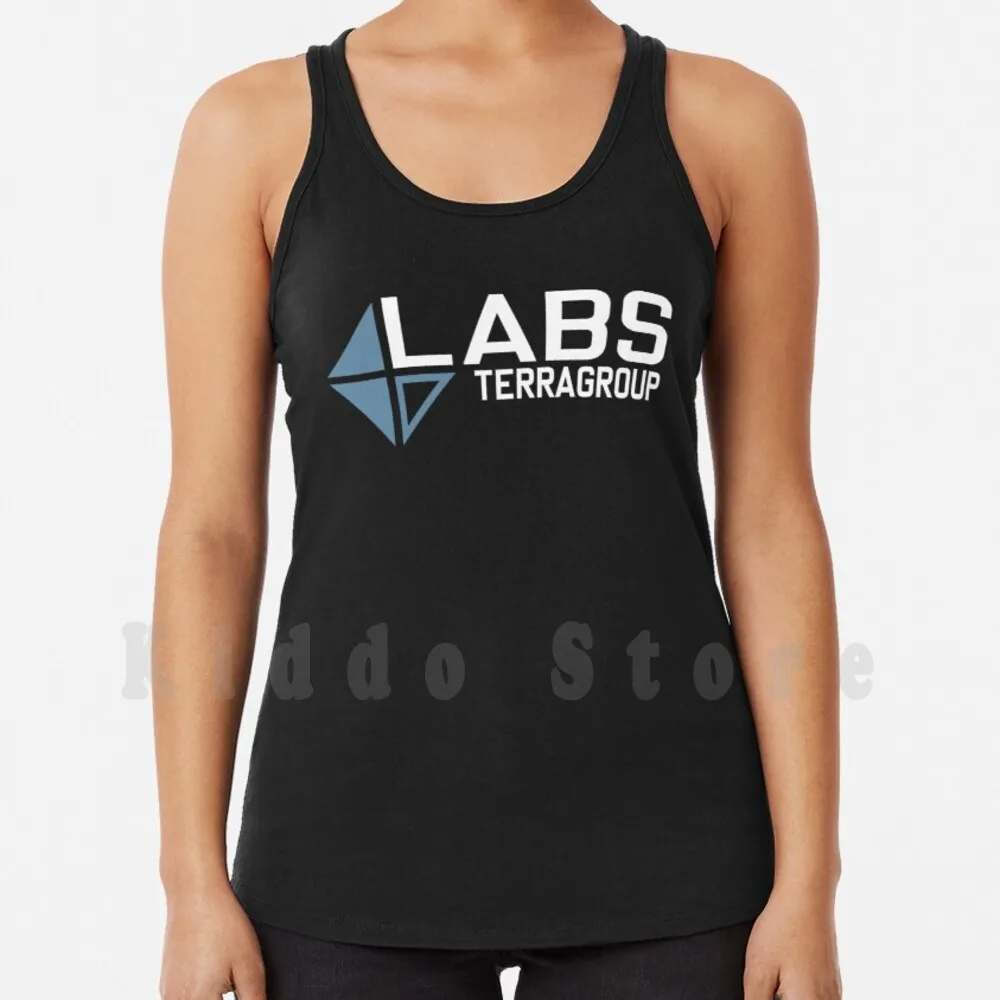 

Белая майка Terragroup Labs с логотипом, жилет из 100% хлопка для видеоигр, бег тарков, для русского использования, для ПК и лаборатории, забавная Нови...