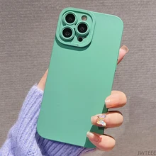 For Xiaomi Mi 11 Pro 10T Lite 10 Phone Case for Redmi K40 Note 9 Pro 5G Luxury Soft Matte Candy Covers Silicone Camera Protector