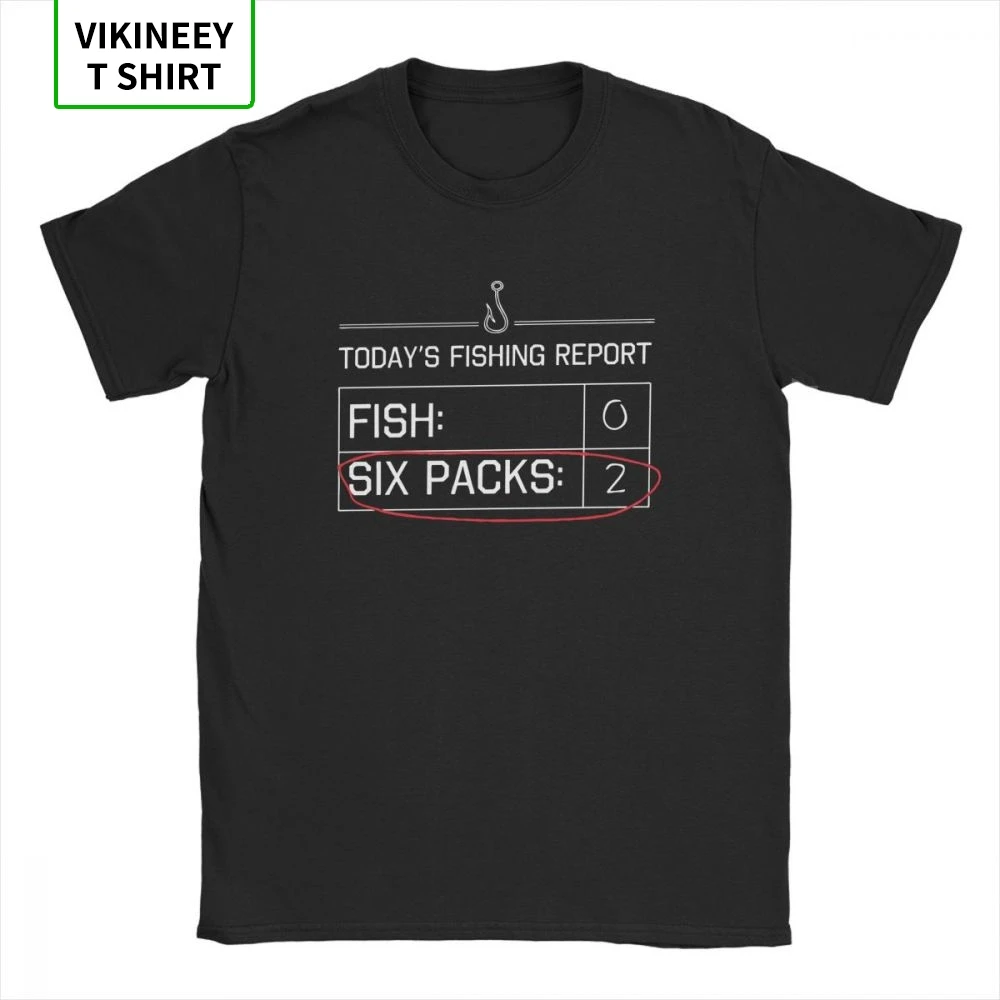 Рыба дней Swag из шести пакетов Slim Fit футболка для мужчин с коротким рукавом Одежда