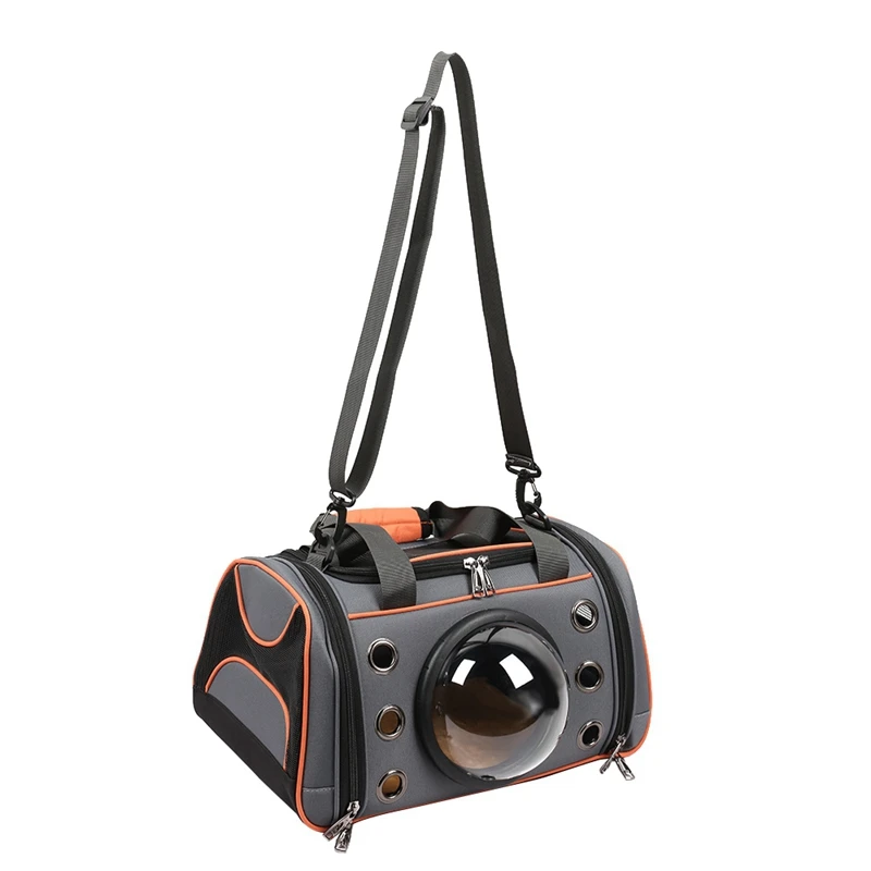 

Pet Dog Carrier Bag Space Capsule Shape Breathable Handbag Puppy Outdoor Travel Shoulder Bag Soft Kennel Large Small Dogs Cats L