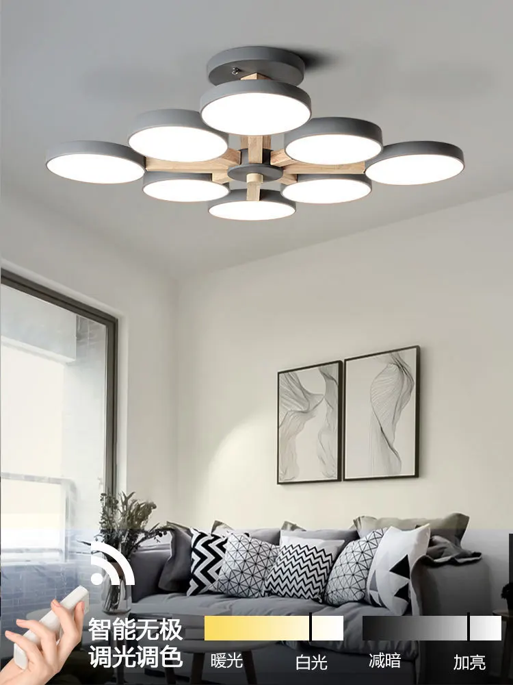 Армейское одеяло из потолочные светильники Квадратные Кольца для Гостиная