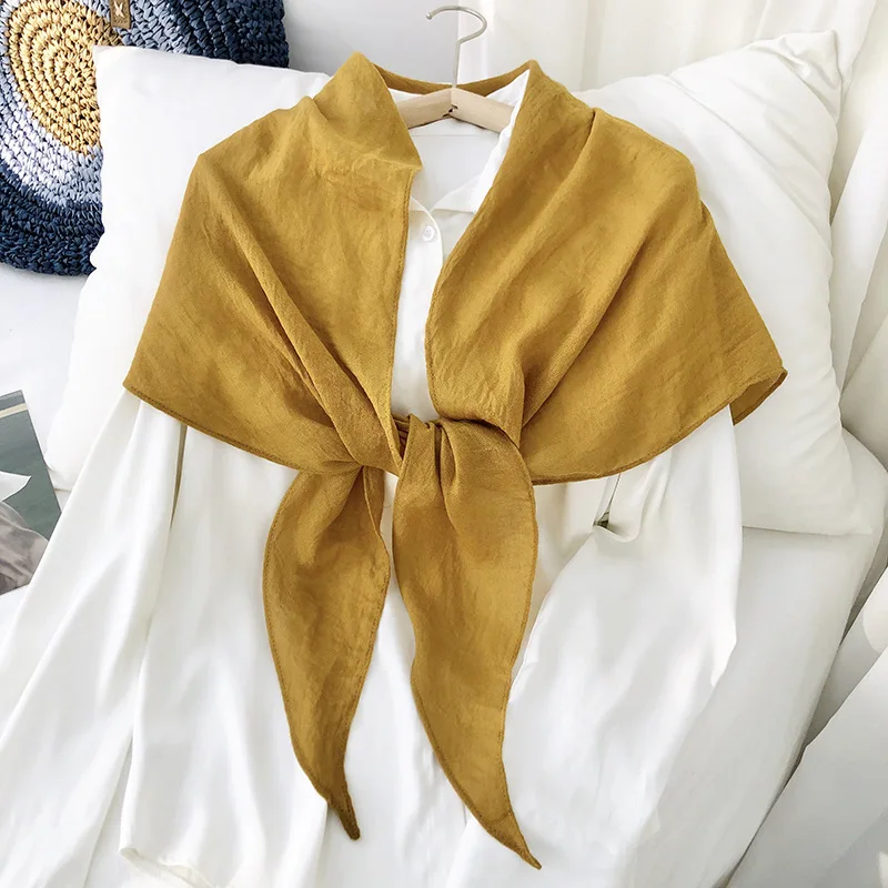 

Корейский женский вязаный накладной воротник, шаль, вязаная накидка, Солнцезащитная шаль, искусственные воротники, женская рубашка, съемны...