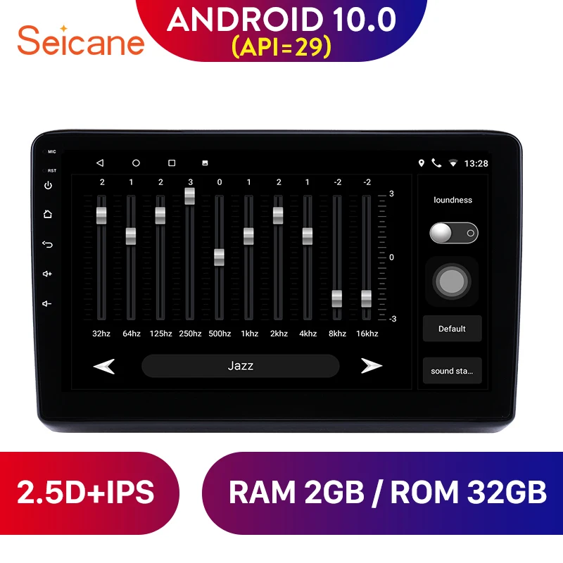 Seicane 10 1 дюймов Android 0 gps навигация радио четырехъядерный для 2014 Honda Vezel XRV