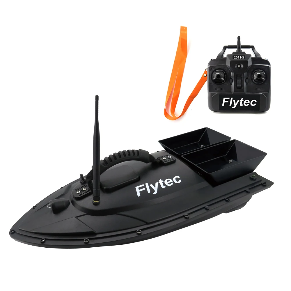 Рыболовная лодка Flytec 2011 5 поколения на радиоуправлении рыболокатор с двойным
