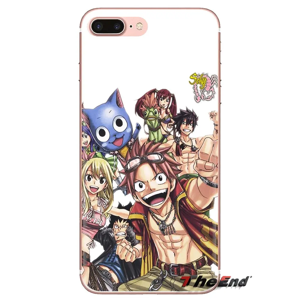 Transparent Soft TPU Case For Xiaomi Mi6 Mi 6 A1 Max Mix 2 5X 6X Redmi Note 5 5A 4X 4A A4 4 3 Plus Pro Natsu Dragneel Fairy Tail |