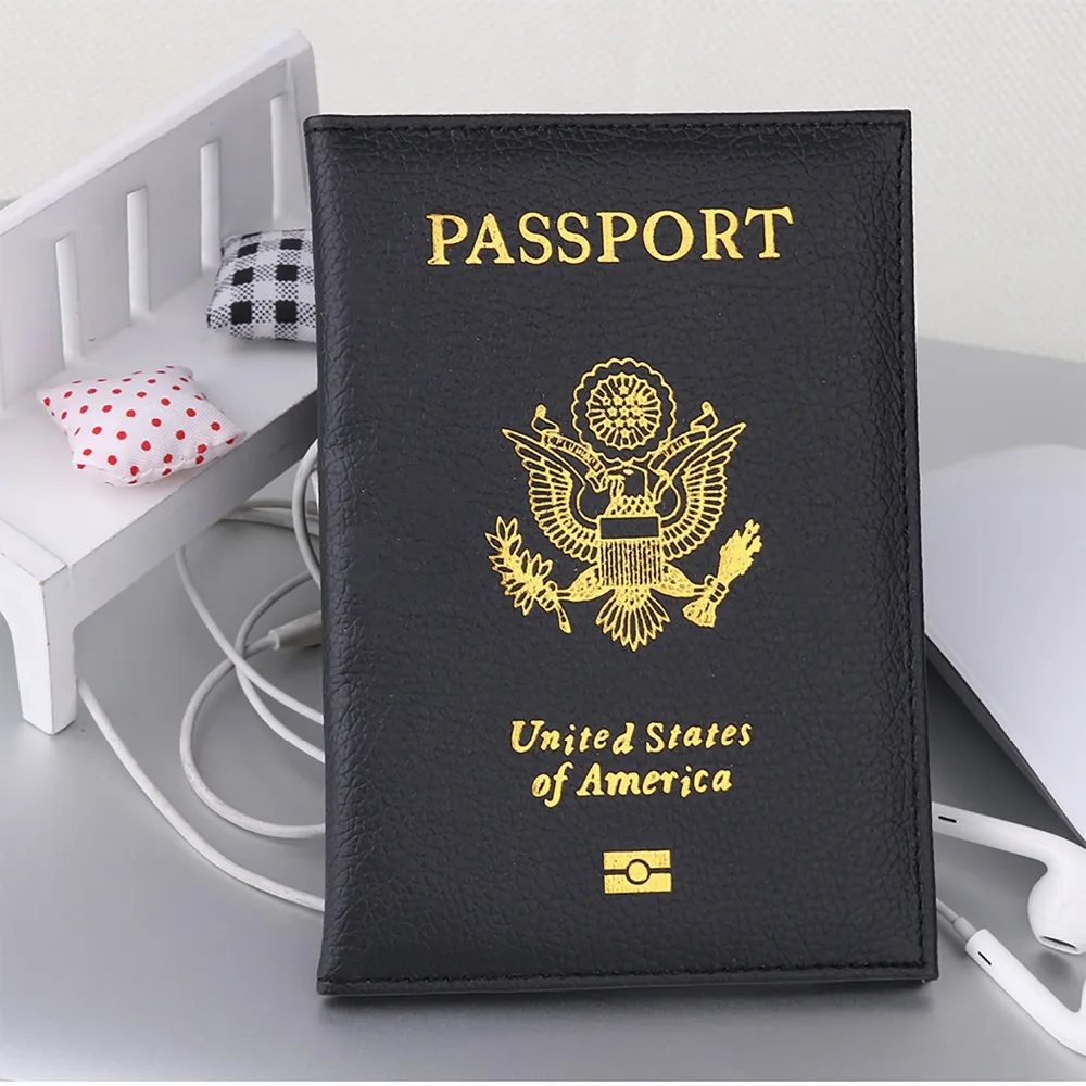 Обложка для паспорта TRASSORY Travel Litchi кожа США защита Rfid чехол держатель кредитных