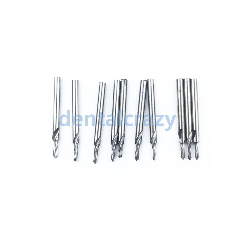 2 шт. стоматологическая лаборатория твердосплавная дрель из вольфрамовой стали