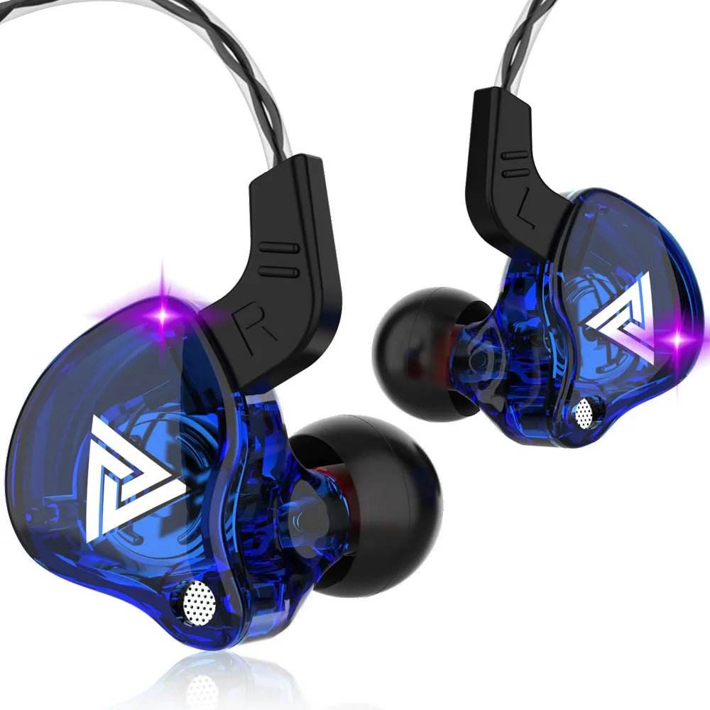Проводные наушники QKZ AK6 с микрофоном Hi-Fi медным Драйвером | Электроника