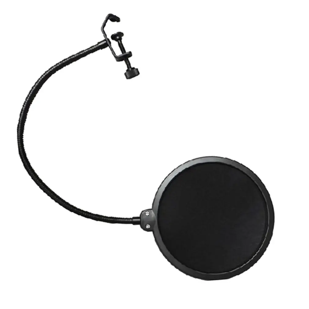 

Large Double-layer Recording Blowout Preventer Recording Studio Microphone Windshield Blowout Prevention Net