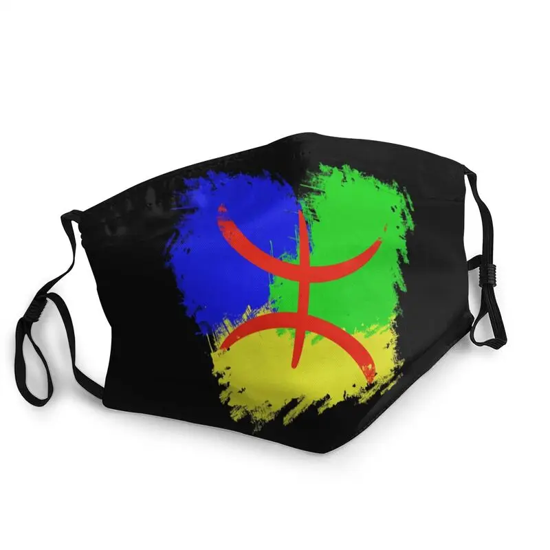 

Берберский флис берберский маска с флагом пылезащитный многоразовый уход за кожей лица Маска Защитная крышка унисекс респиратор для взрос...