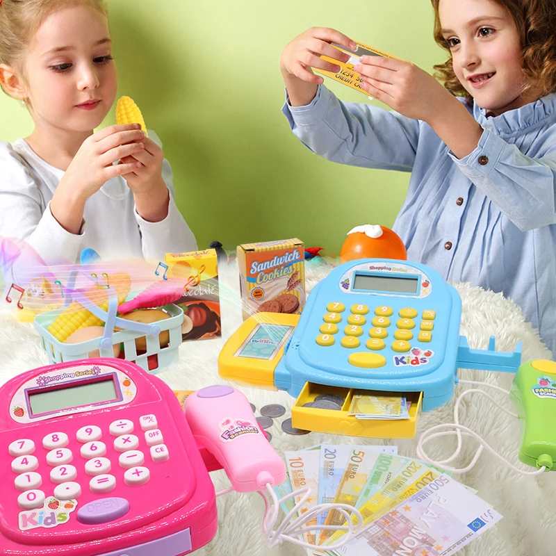 Электронный мини-кассовый аппарат для супермаркета 24 шт./компл. |