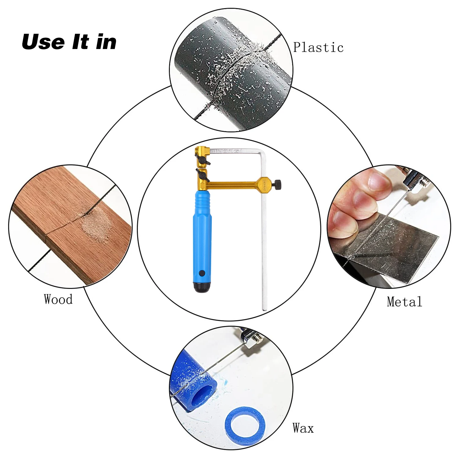 Регулируемая рама для пилы ручная пила U образная Инструмент Для Резки Лука