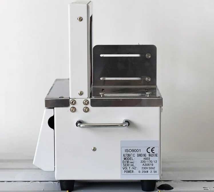 AG03-12 110V/220V Automatic Desktop PP Belt Carton Box Banding Machine Strapping 12MM | Инструменты