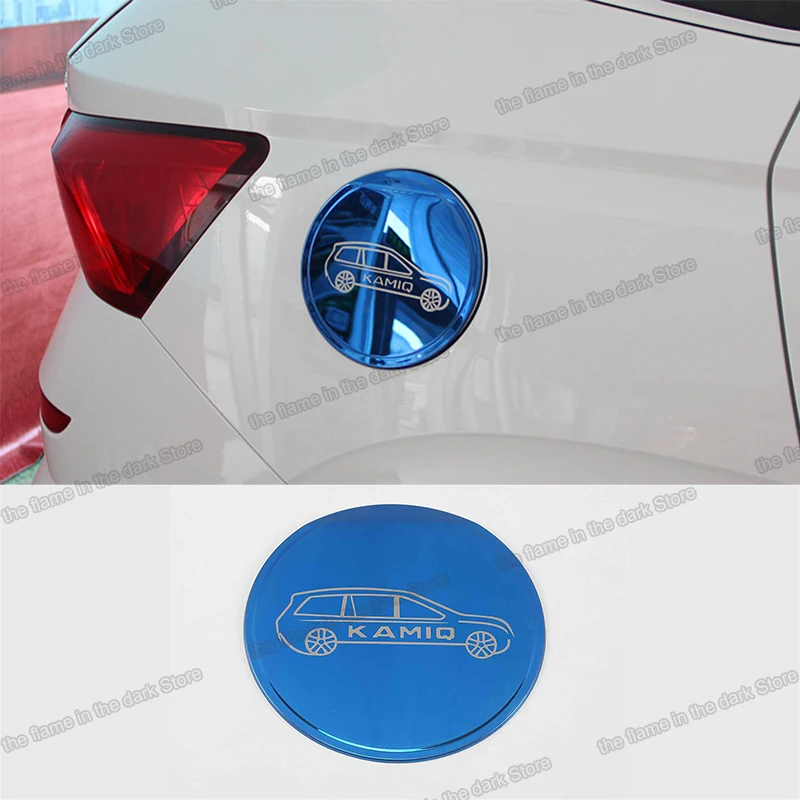 Lsrtw2017 Нержавеющая сталь крышки топливного бака автомобиля крышка Панель планки