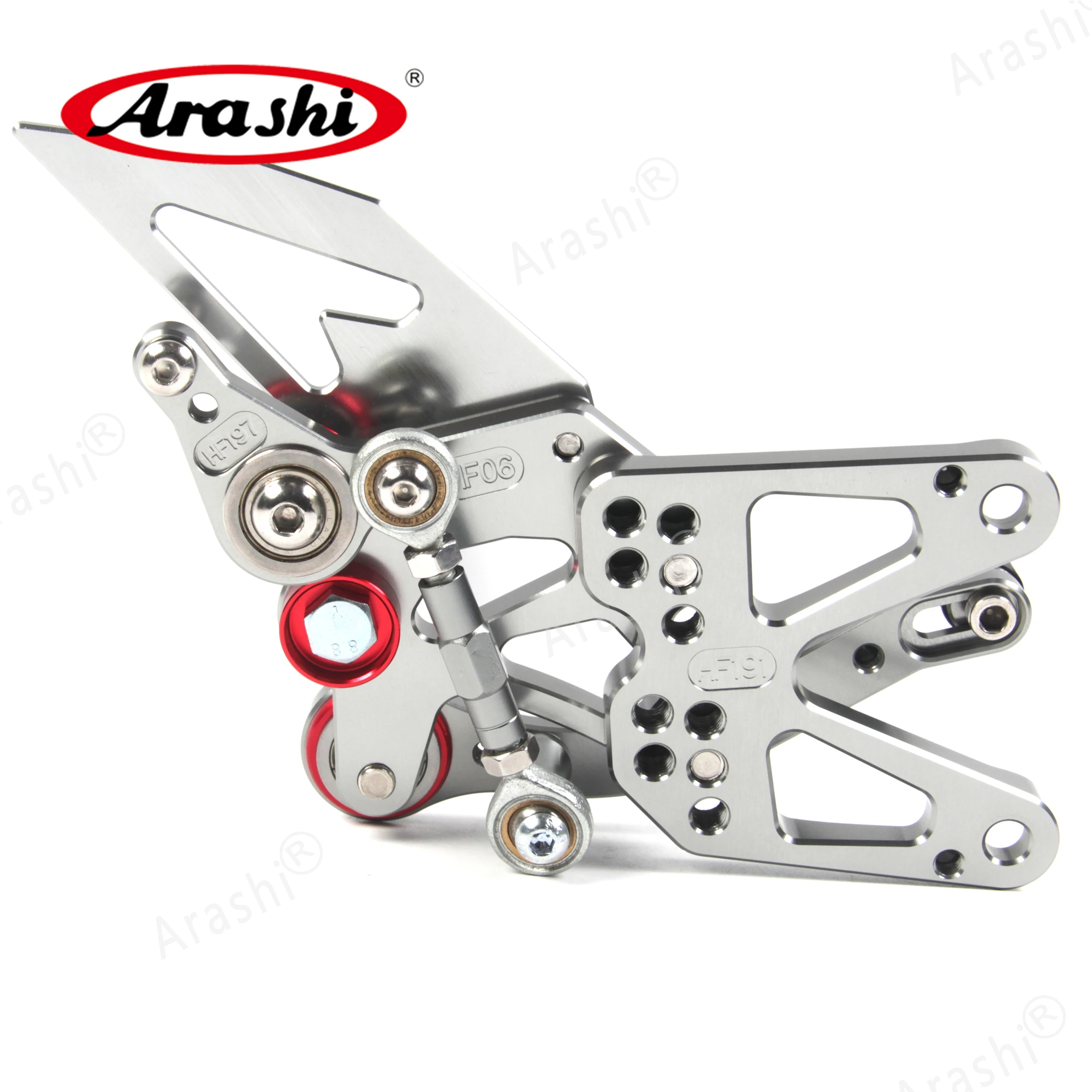 Arashi CNC Регулируемые подножки для BMW S1000RR / HP4 2009 - 2014 Райдер Подножки S 1000 RR 2010 2011 2012 2013