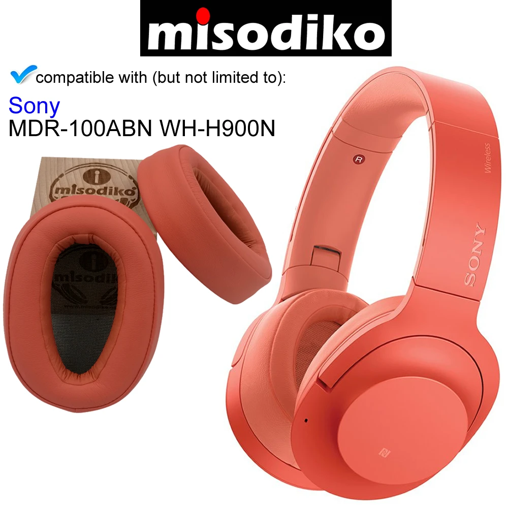 Misodiko Замена амбушюры подушки и лекарственных средств(fda для SONY h. Уха на MDR-100ABN WH-H900N WH-H900, наушники для ремонта Запчасти подушечки крышка