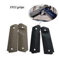 colt 1911 grips toy grip plastic grips cover totrait 2pc set for hunting pistol 1911 series