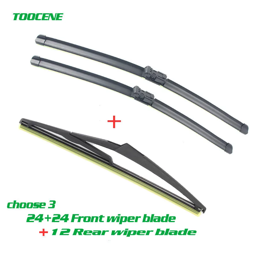 Щетки стеклоочистителя для Mercedes Benz E Class W212 2014 2015 24 + 12 дюймов|wiper blade|rear wiper bladewindscreen |