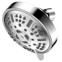 High Pressure Fixed Shower Head Upgraded Functions Adjustable Bathroom Showerhead Multi-Functional Wall Mount Fixed Shower Hea