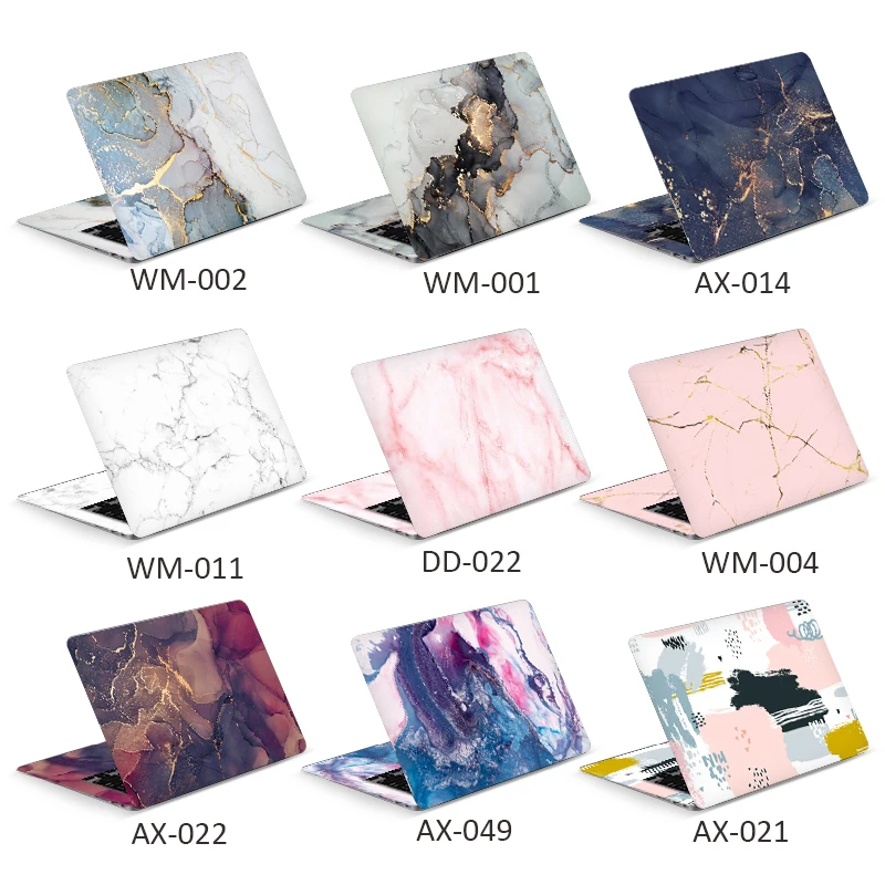 

DIY Colorful Marble Laptop sticker skin 11/12/13/14/15/16 inch for MacBook Air 11 Air 13.3 2020 Pro 13/HP/DELl/Lenovo