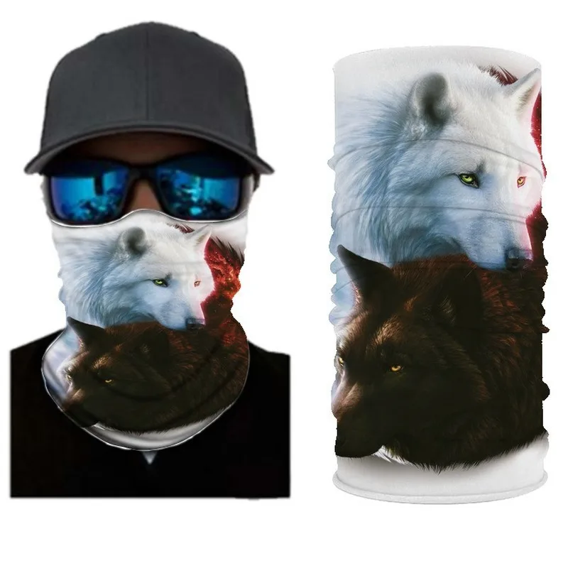

New Skull Magic Headband, Personalized Mask, Quick-drying, Sweat-absorbing Outdoor Riding Protection Neck Warmer