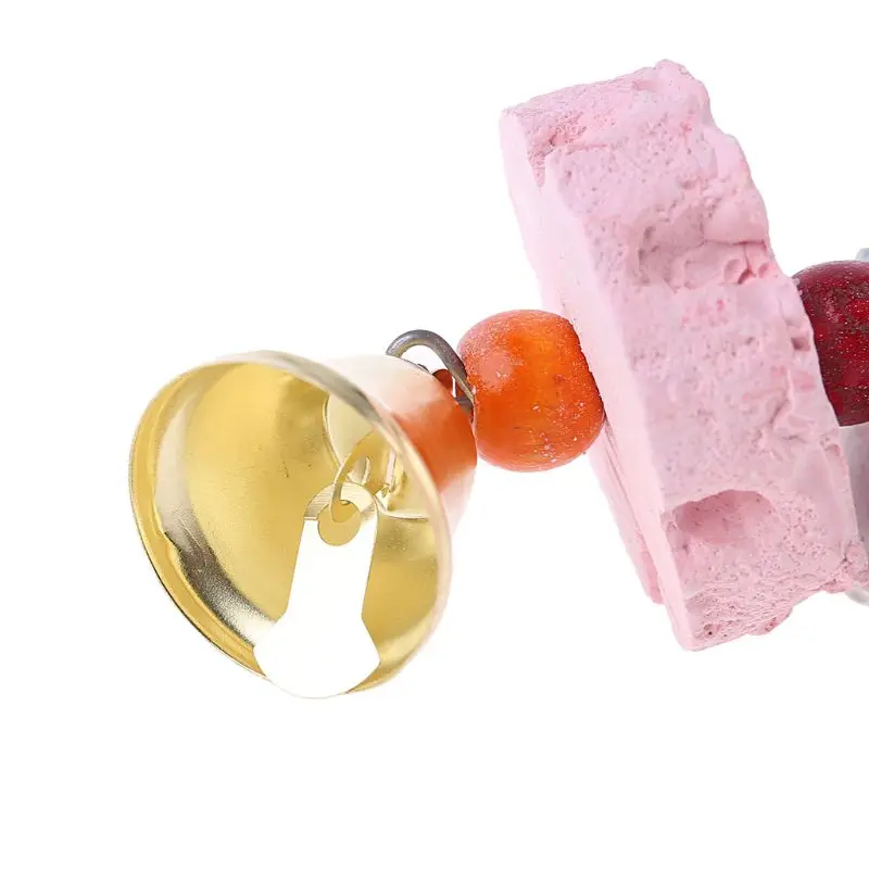 Попугай Зубы шлифовальные игрушки для птиц белок камень кальция жевательные