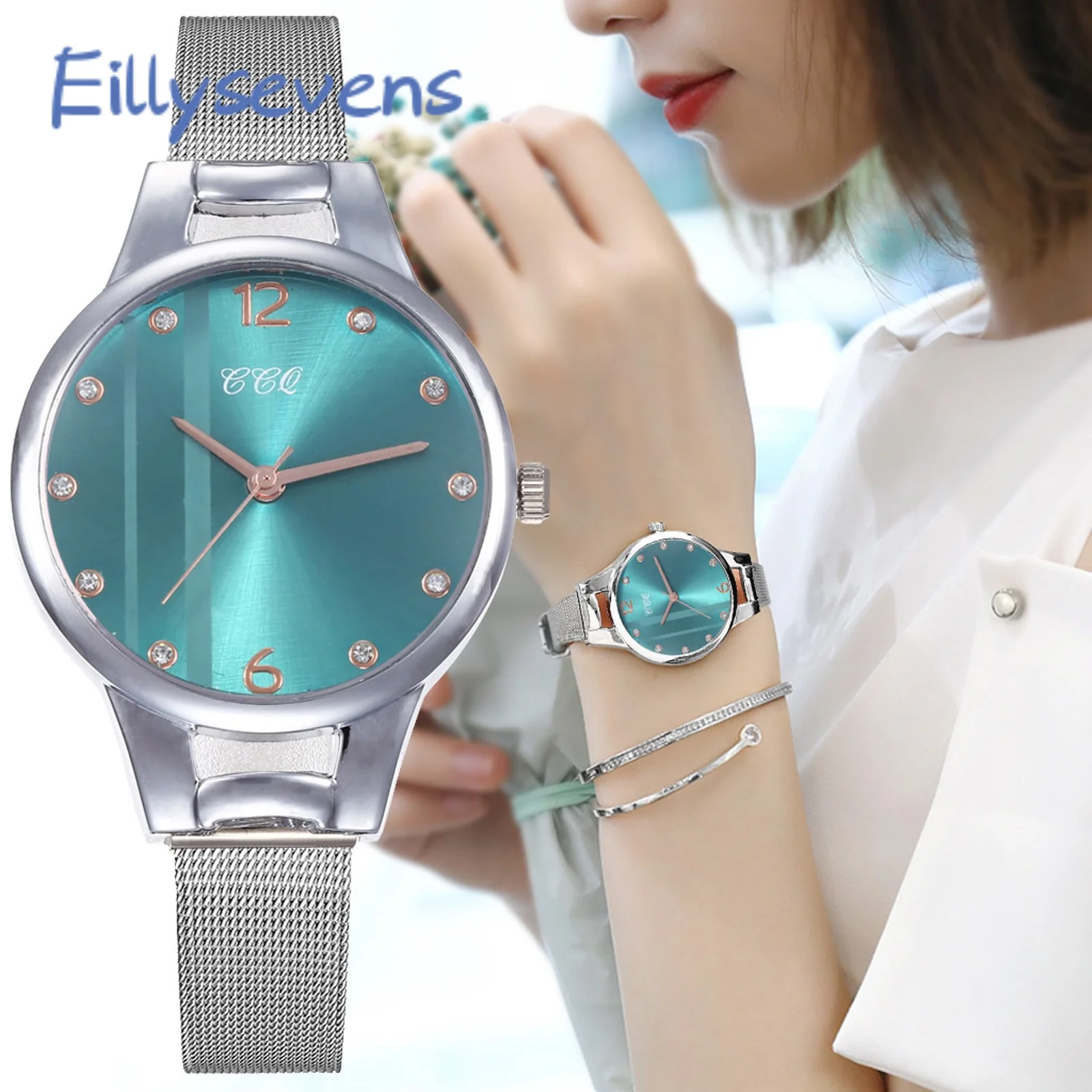 

Temperament Ladies Quartz Wristwatches Silver Luxury Watch Women Designer Brand Famous Pagani Design Automatic Zegarek Damski