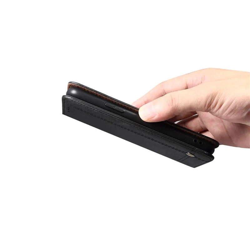 

Flip Case For Iphone 12 Pro/12 Max 12 Pro Max Casing Luxury Vintage Pu Leather Wallet Cover Card Slots Holder Mobile Phone Bag