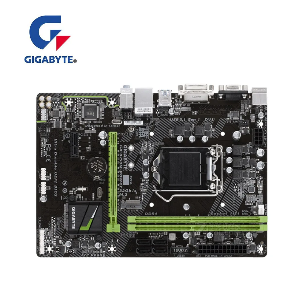Материнская плата B250M B250 Socket LGA 1151 б/у|Материнские платы| |