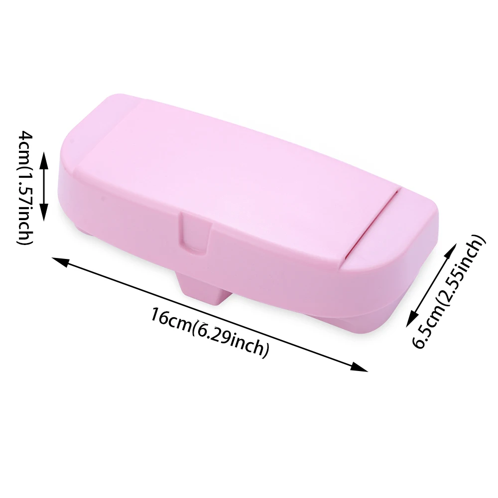 

Universal Car Glasses Box Sunglasses Case Holder Sun Visor Glasses Cage Card Storage Box Auto Sunglasses Holder Accessories