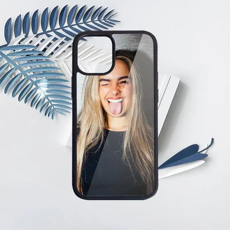 

Addison Rae American IC girl Phone Case PC for iPhone 11 12 pro XS MAX 8 7 6 6S Plus X 5S SE 2020 XR Luxury brand shell funda