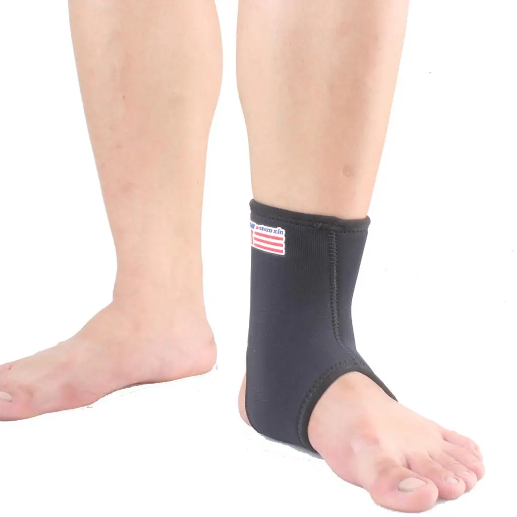 

MagiDeal Sports Ankle Brace Support Elastic Foot Guard Sprain Protector