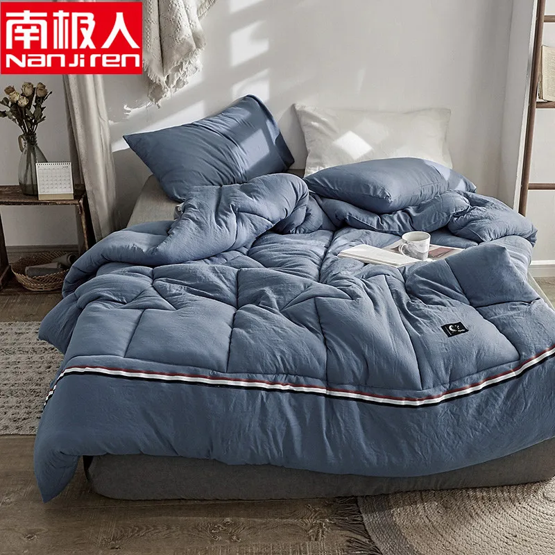 

SF Summer And Winter Duvet Quilt Filling Down Cover Twin Single Size To Supper King Size Luxury Comforter Soft And Warm Blanket