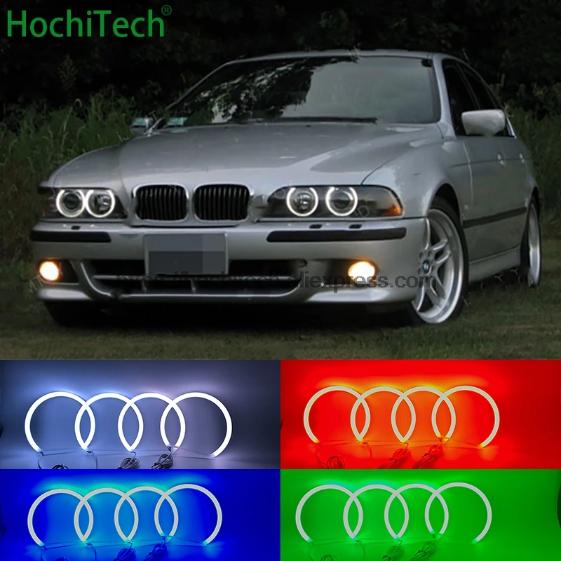 HochiTech 5050 SMD хлопок разноцветная RGB лампа с дистанционным управлением для BMW 1995 2000 E39