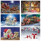Рождественская алмазная живопись 5D Рождественская Алмазная вышивка картина искусство DIY полная вышивка крестиком домашний Декор Рождественский подарок