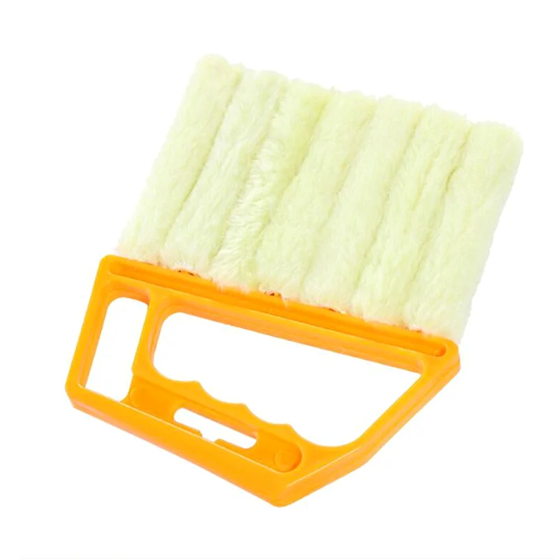 Полезная щетка из микрофибры для чистки окон с моющейся тканью венецианских