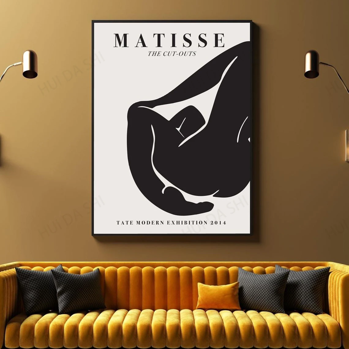 

Matisse Poster, Art, Matisse Print, Mid Century Modern, Fine art print, Minimalist Decor, Female Body Line, Scandinavian Art