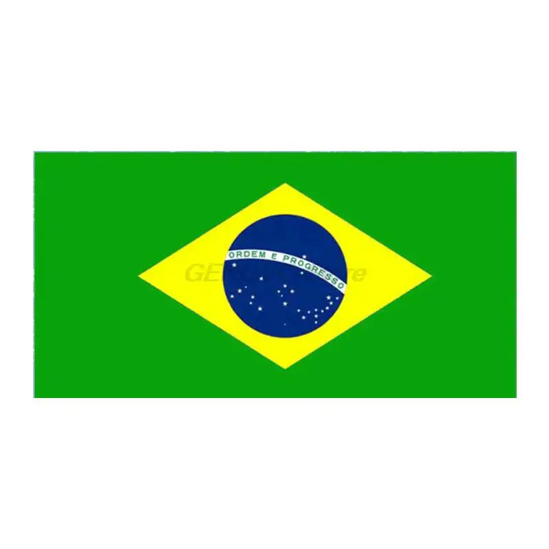 

Neuheit Brasilien Brasilianische Flagge Sport Gym Handtuch für Bad Brasilien Flagge Mikrofaser Strand Reise Handtücher für Schwi