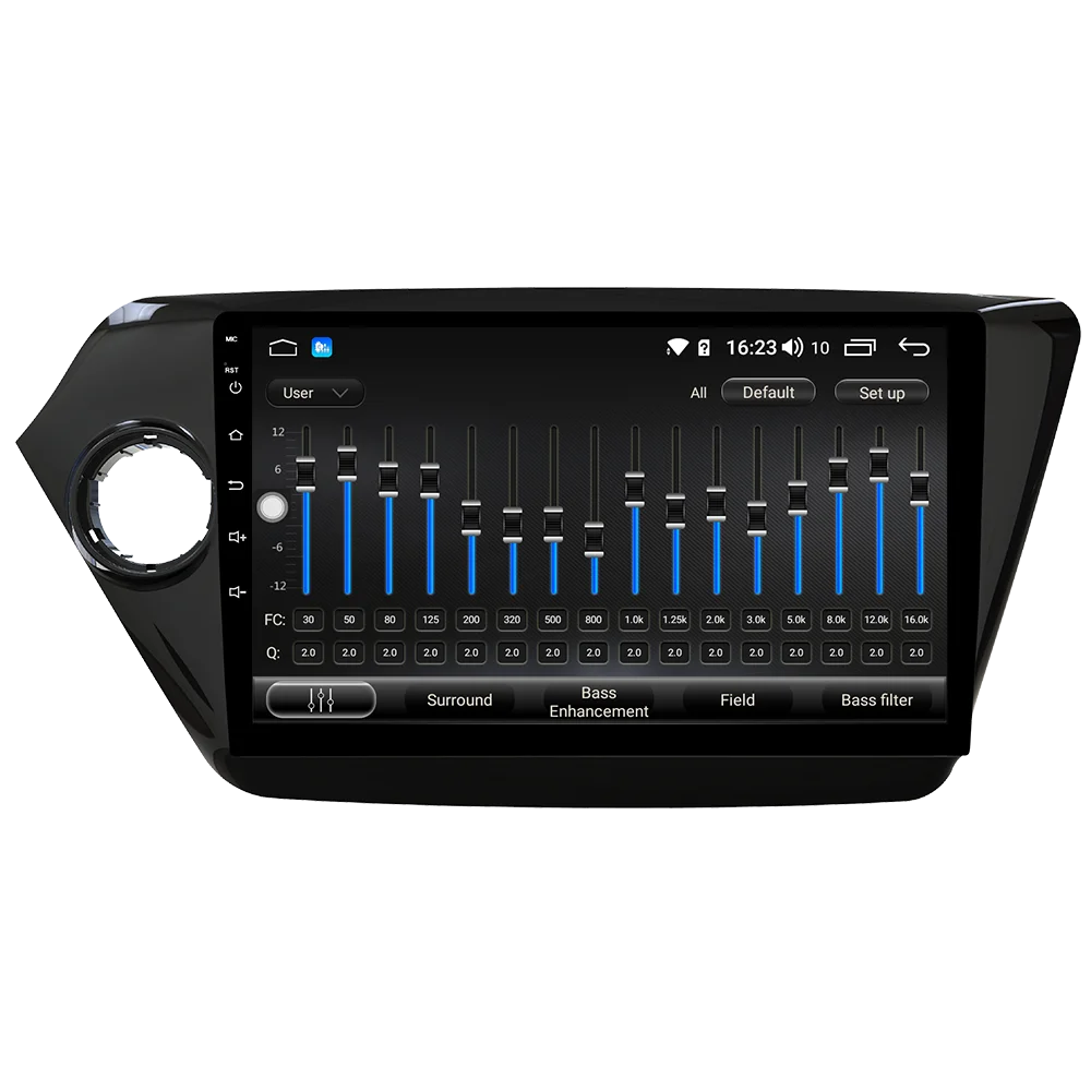 Автомобильный мультимедийный плеер 1 Din Android 8 автомобильный DVD для KIA K2 2015 2016 9
