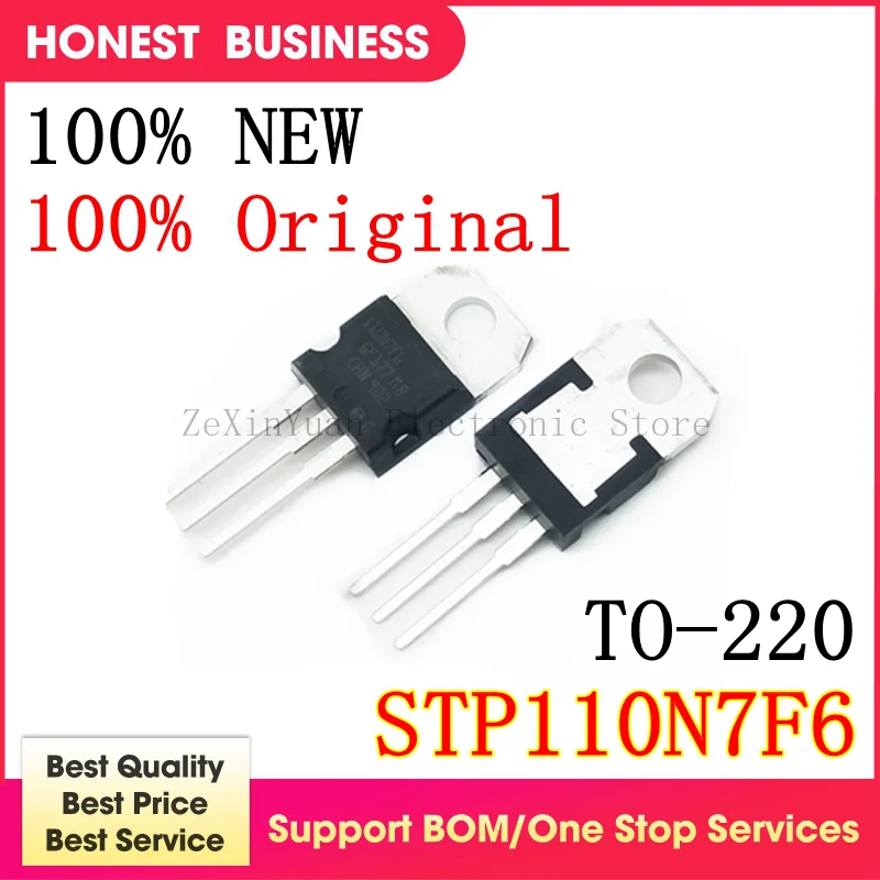 

Новинка 10 шт. STP110N7F6 TO220 110N7F6 TO-220 IC 100% Новый оригинальный!