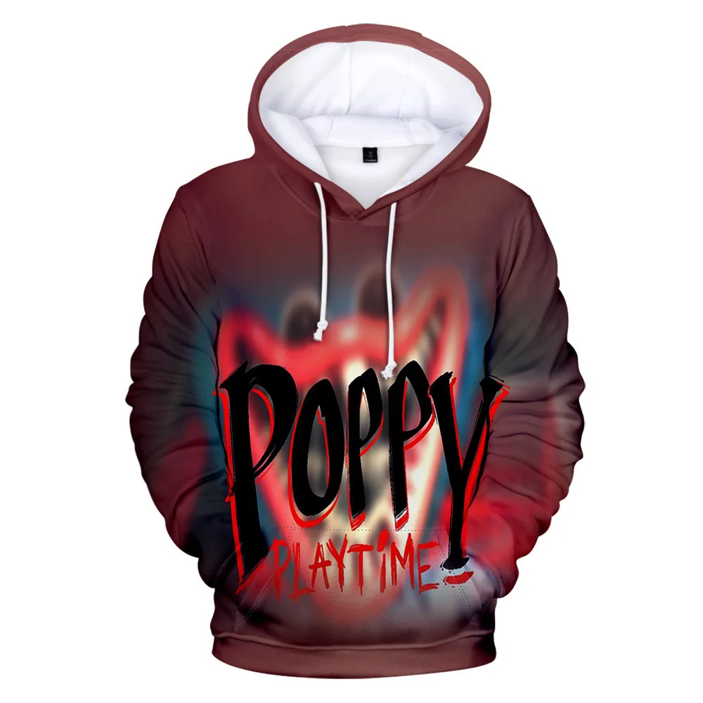 

New Fashion Poppy Playtime 3D Hoodies Men Women Sweatshirt Unisex Pullovers Horror Game Kids Hooded Autumn boys Girls Streetwear
